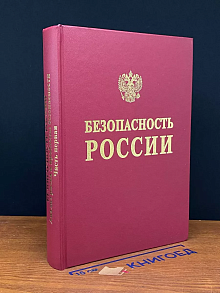 Безопасность России. Анализ риска и проблем безопас. Часть 1